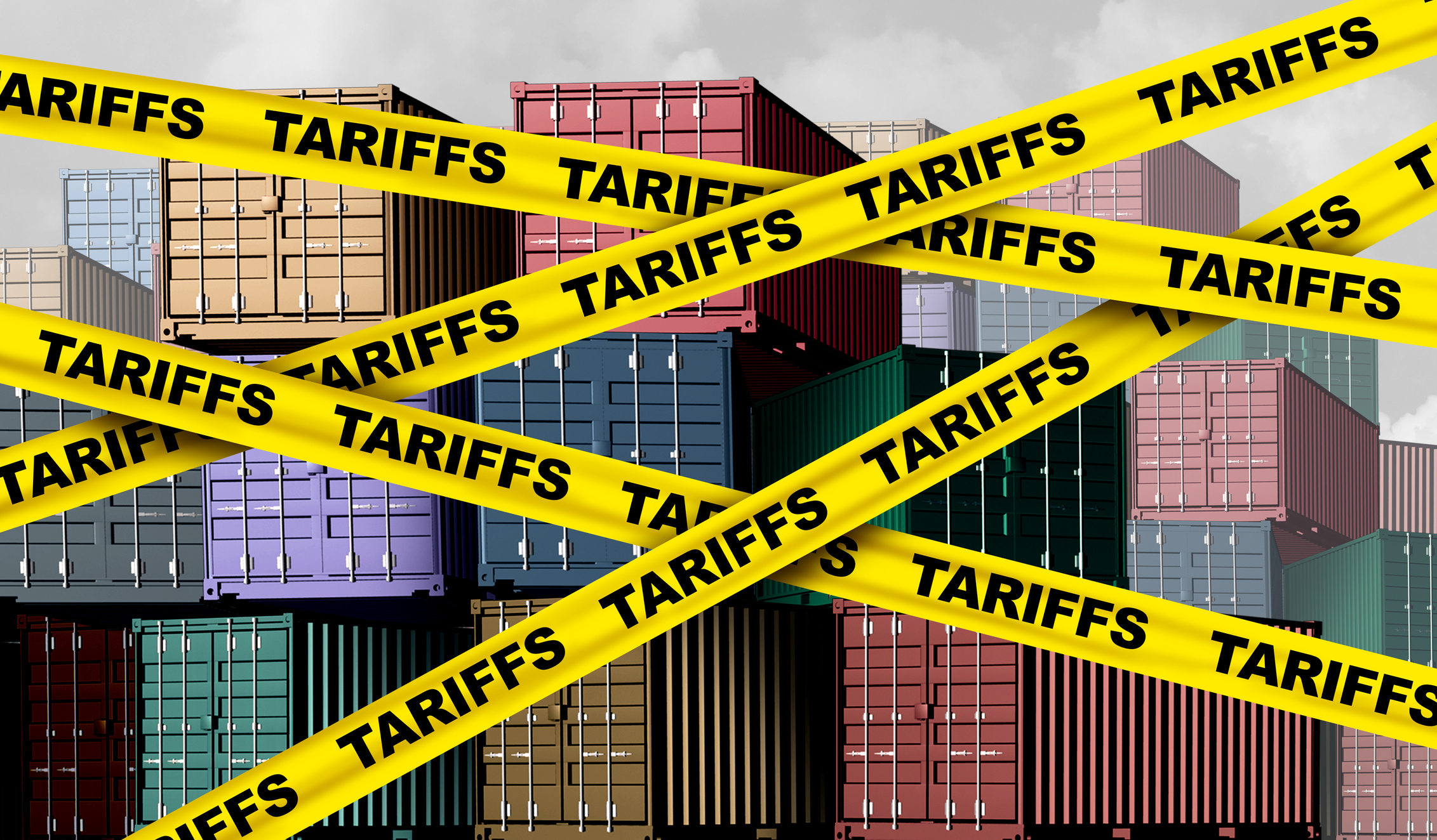 Tariff war imports